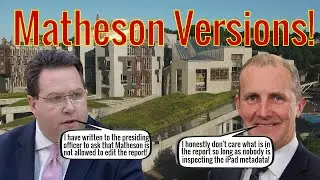 Mathson Inquiry Latest!