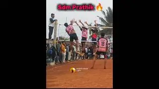 Prathik SDM 🔥.  #volleyball #lyrics #shorts #short