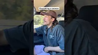 Nothing better than controlling the highway speed #aussie #caravan  #skit #funny
