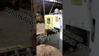 Multi-Blade Rip Saw Machine for Making Wooden Pallets and Barecore and Blockboared Gang Rip Saw