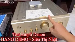 Test thực tế Ampli Denon 2000III - Loa Bose 701 h&agrave;ng b&atilde;i xịn | Tiến Dũng audio S&agrave;i G&ograve;n