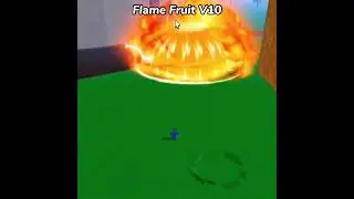 Old Flame Fruit VS Flame Fruit V10 #roblox #bloxfruits #bloxfruit