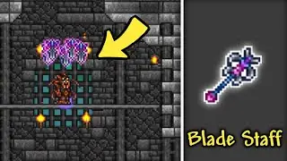 How To Get And Use The Blade Staff In Terraria 1.4(Read Description)