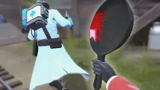 TF2 Spy has Frying Pan