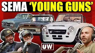 SEMA Young Guns 2024: Connor McElvain, Tyler Adams, & Austin Phipps