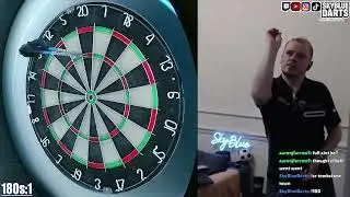 Close 9 Darter Attempt 🎯 #dartscommunity #twitch #livestream