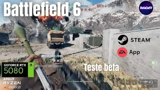 Steam vs EA App - Battlefield 6 beta test (DLSS OFF)