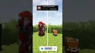 Minecraft Resource Pack Comparisons (Better Vanilla Animals)