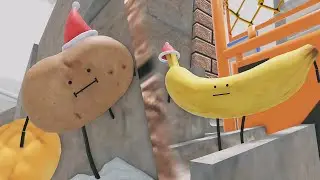 Hide and seek with Potato, Banana in Secret Staycation [Roblox]