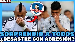 🚨¿DESASTRE CON AGRESIÓN?  ¡URGENTE EN COLO COLO! HABLARON SOBRE LA AUSENCIA! Noticias de Colo Colo