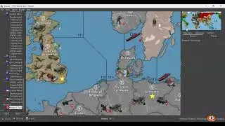 Axis & Allies 1940 Holiday house rule game Anzac 5x