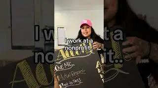 I work in nonprofit...