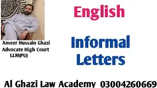 Informal Letters