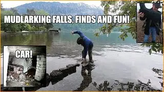 Mudlarking finds, fun and falls! - Looking for old things in the river
