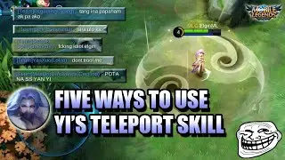 YI IS THE NEW TROLL QUEEN 😈 FIVE WAYS TO USE YI'S ULTIMATE SKILL - MLBB