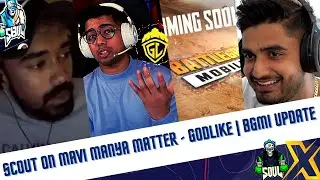 Scout on Mavi Manya Matter | Neyoo on Stream Snipe | BGMI Update - Godlike GE