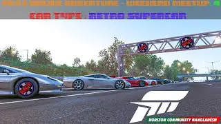 FH4 | Online Adventure - Weekend Meetup: 4 , Car Type : Retro Supercar  | RxT GaminG.