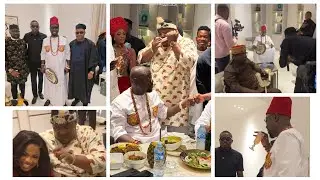 Cubana Chief,Zenco,billionaires from america and Uk attend Obi Cubana's Cheftaincy title reception. 