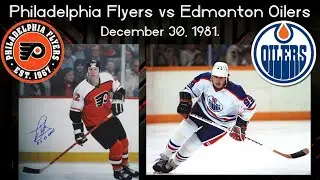 19811230 Edmonton Oilers vs Philadelphia Flyers
