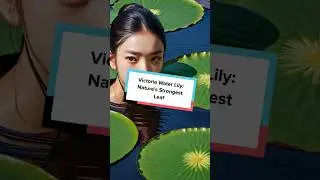 Victoria Water Lily: Nature's Strongest Leaf