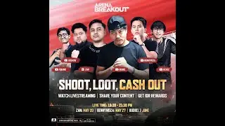 TANTANGAN MAIN GAME FPS PALING REALISTIS BARENG ZAN, FIQIAMD, dan ROSHOW - Arena Breakout Indonesia