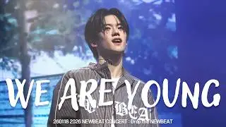 260118 We Are Young  - 뉴비트 홍민성 직캠 | 2026 NEWBEAT CONCERT : Drop the NEWBEAT | Minsng Hong FanCam