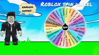 I played Roblox different games through the spin wheel Roblox