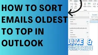 How To Sort Emails Oldest To Top In Outlook