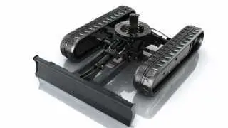 JCB 8018 undercarriage