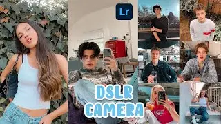 DSLR Camera Inspired Preset  Lightroom Mobile Preset  Free DNG  Lightroom Mobile Tutorial