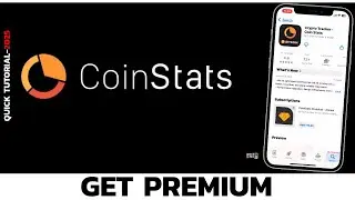 How to Get CoinStats Premium in 2025? CoinStats Premium Subscription Tutorial (Step by Step)