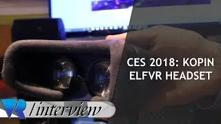 Компания Kopin представила Elf VR на выставке CES 2018: компактную VR-гарнитуру с поддержкой разрешения 4K.