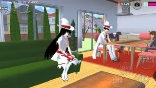 Sakura cartoon school simulator game helicopter drive 😎