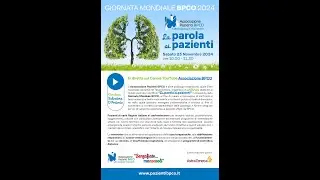 Giornata Mondiale BPCO - La parola ai Pazienti