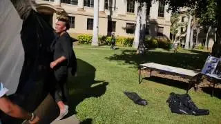 A tour of pneumatic structures built by UH Manoa architecture students