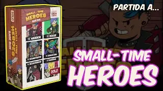 JUGAMOS CONTRA EL GUARDIAN || Partida a... SMALL-TIME HEROES || En Solitario