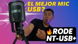 🎧 ¿El MEJOR MICRÓFONO USB del 2025? RODE NT-USB+