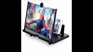 3D Glass Magnifier Mobile Accessories Mobile Phone Screen Amplifier Foldable 3D Glass For Android