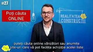 Stiai ca iti poti cumpara lista de materiale de constructii direct ONLINE?
