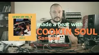 Akai Mpc with Cookin Soul Samples - making a beat - mpc head