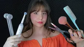 ASMR SUPER FAST | Corte de Cabelo Sem Tesoura, Maquiagem, Limpeza de Ouvido, Desenhando, Dentista