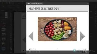 Navigating between Object States with a Button in an interactive InDesign Document
