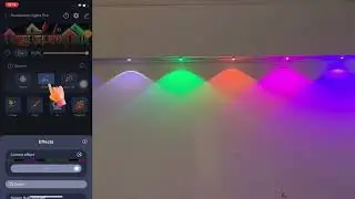 How to DIY Palette via ASAHOM APP for ASAHOM S1070 S1080 Permanent Outdoor Lights?