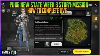 PUBG NEW STATE WEEK 3 STORY MISSION COMPLETE EXPLAIN TAMIL | PUBG NEW STATE | TAMIL | Epic Gamers YT