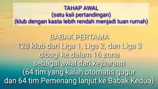 PIALA INDONESIA 2018 (FORMAT PERTANDINGAN PIALA INDONESIA 2018)