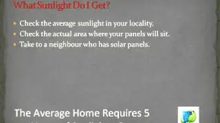 How To Make A Solar Panel - Tips