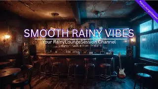 Rainy Blues & Jazz Bar ☔ Relaxing Live Music Stream