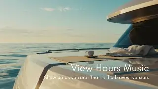 4K Yacht Morning Chill Music | Calm Focus, Study, Work, Relax 🌊