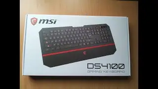 Обзор на клавиатуру MSI DS4100