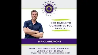 SEO Hacks to Guarantee You Rank Number 1 - with Mr Claremont